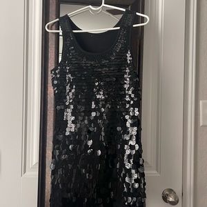 Black Sequence Dress Size 4/6